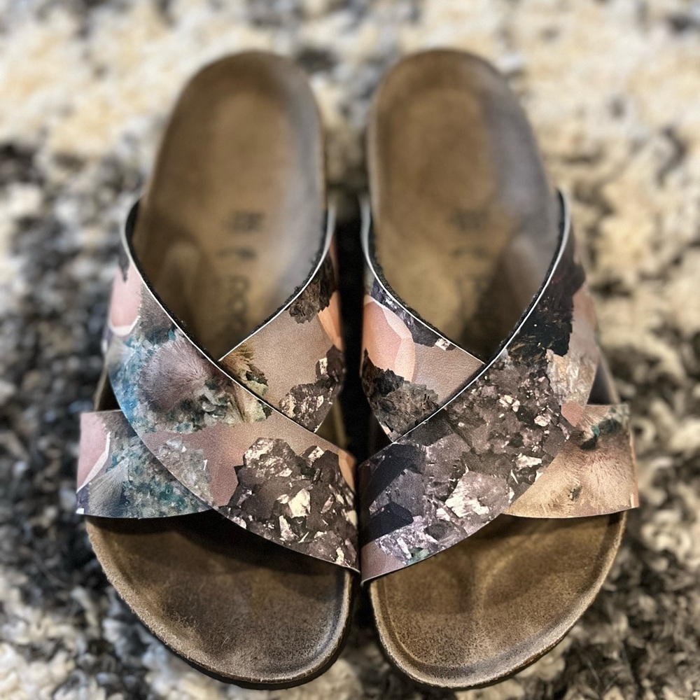 Papillio Earthy Tones Slide Sandals